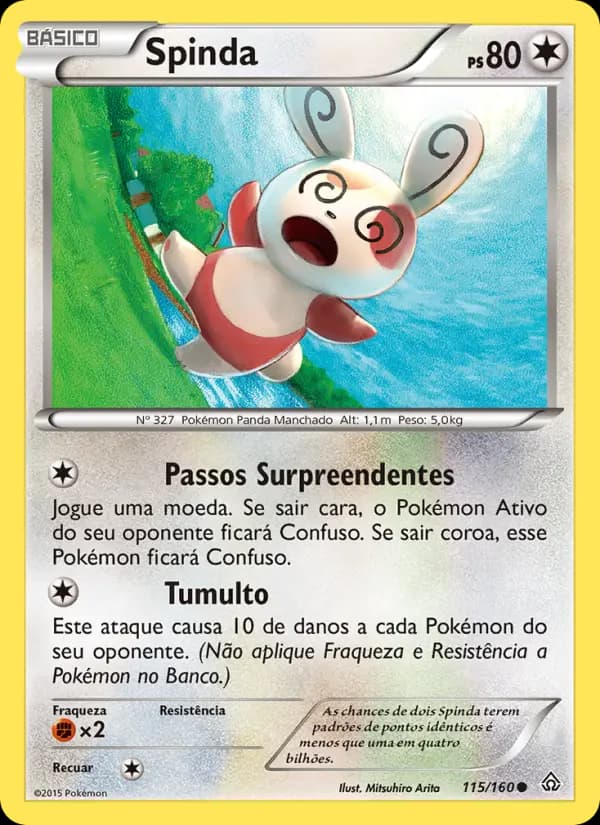 Spinda, carta 115 de Conflito Primitivo
