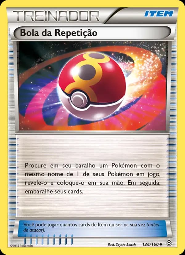 Bola da Repetição, carta 136 de Conflito Primitivo