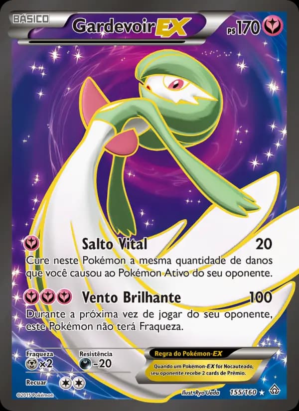 Gardevoir EX, carta 155 de Conflito Primitivo