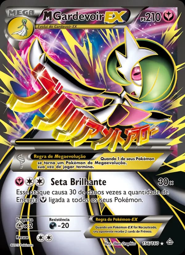 M-Gardevoir EX, carta 156 de Conflito Primitivo
