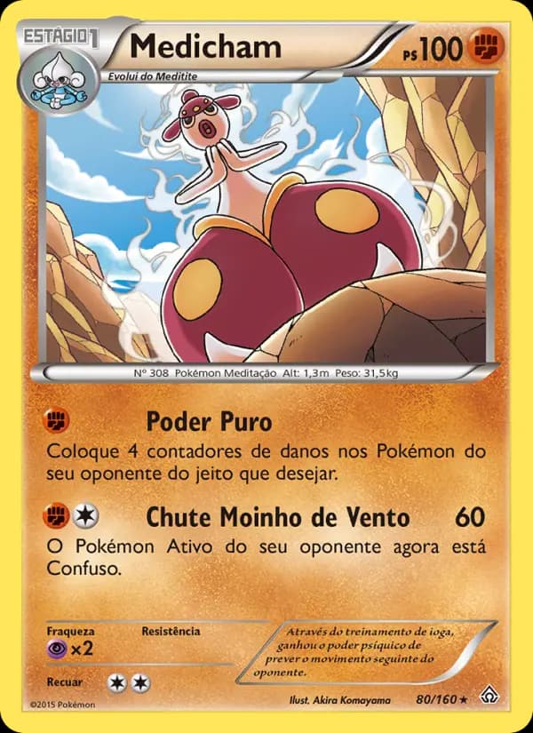 Medicham, carta 80 de Conflito Primitivo