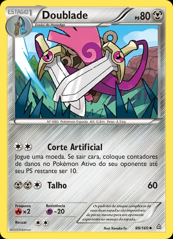 Doublade, carta 99 de Conflito Primitivo
