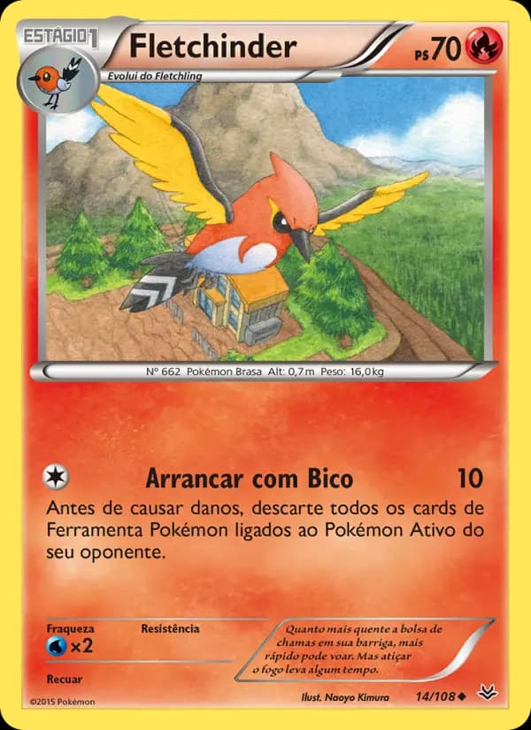 Fletchinder, carta 14 de Céus Estrondosos