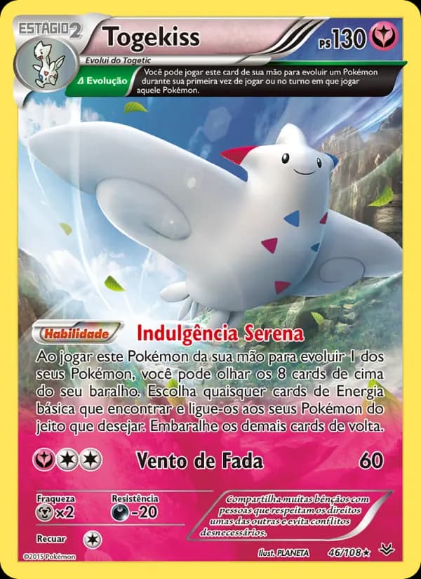 Togekiss, carta 46 de Céus Estrondosos