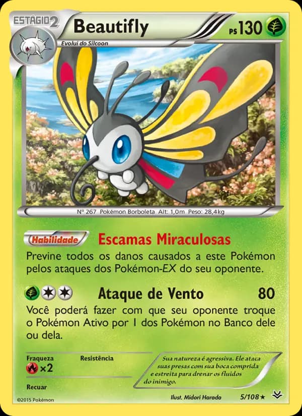 Beautifly, carta 5 de Céus Estrondosos
