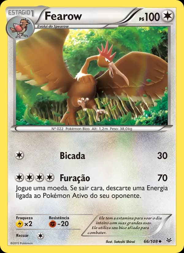 Fearow, carta 66 de Céus Estrondosos
