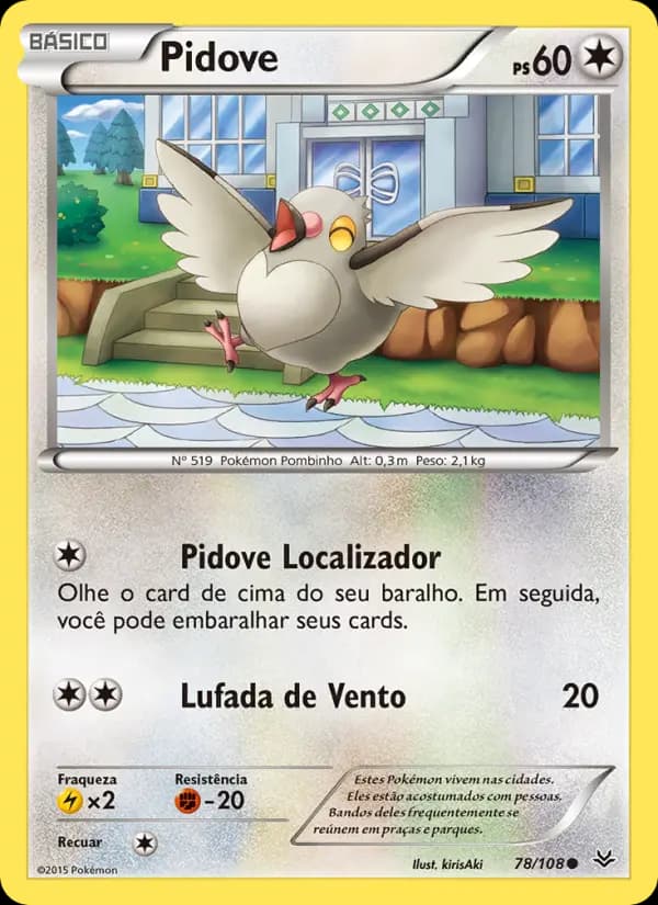 Pidove, carta 78 de Céus Estrondosos