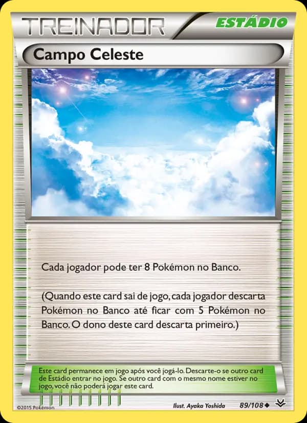Campo Celeste, carta 89 de Céus Estrondosos