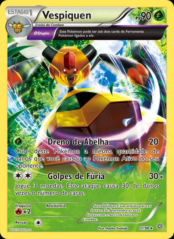 Vespiquen, carta 11 de Origens Ancestrais
