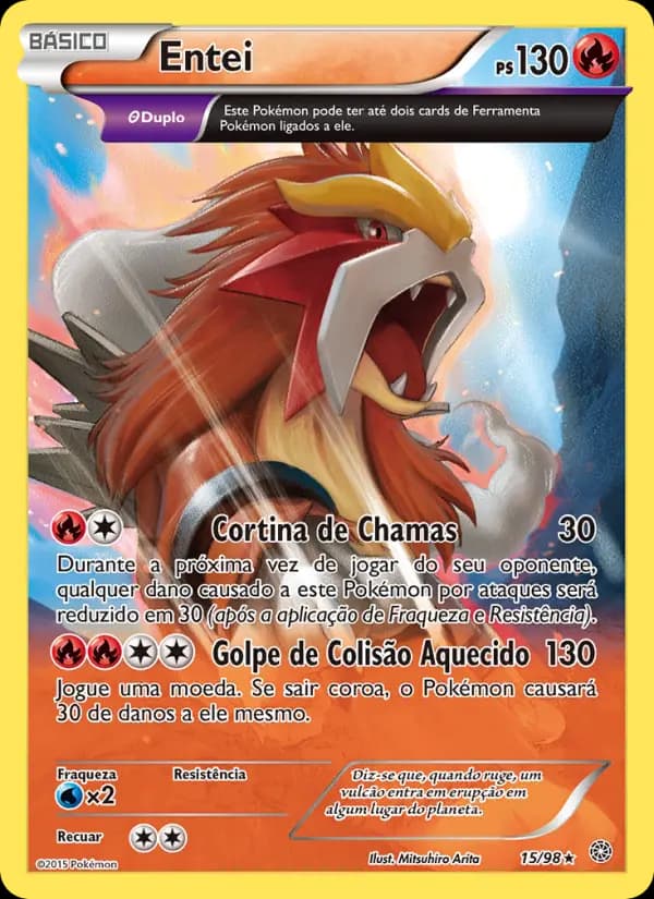 Entei, carta 15 de Origens Ancestrais