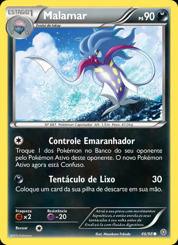 Malamar, carta 46 de Origens Ancestrais
