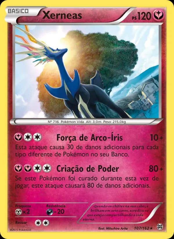 Xerneas, carta 107 de Turbo Revolução