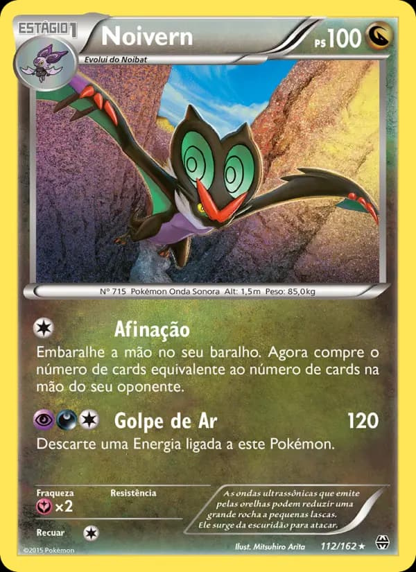 Noivern, carta 112 de Turbo Revolução