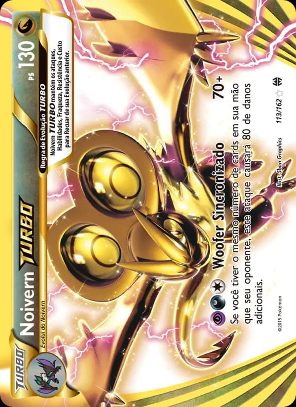 Noivern TURBO, carta 113 de Turbo Revolução