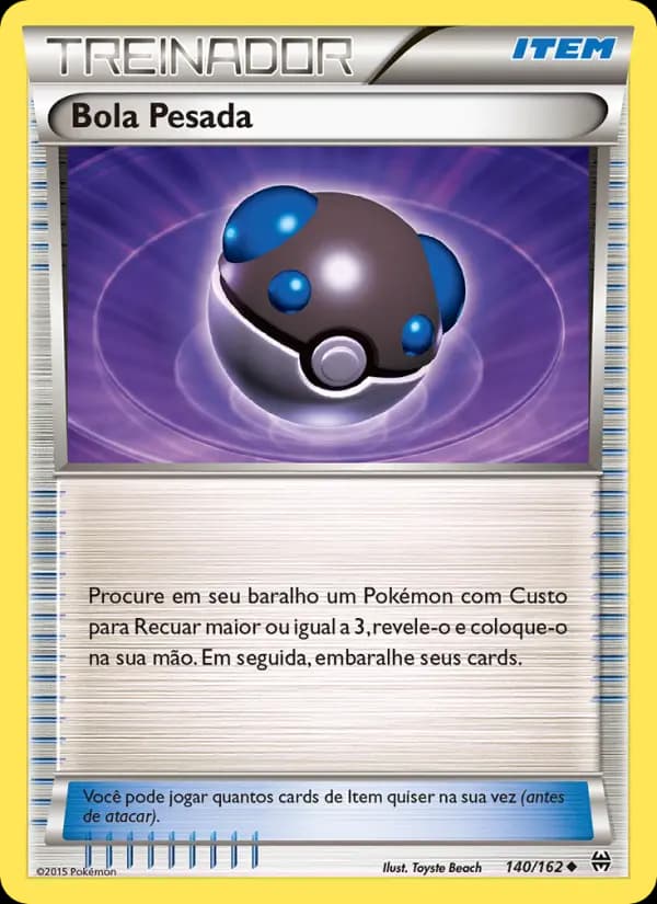 Bola Pesada, carta 140 de Turbo Revolução