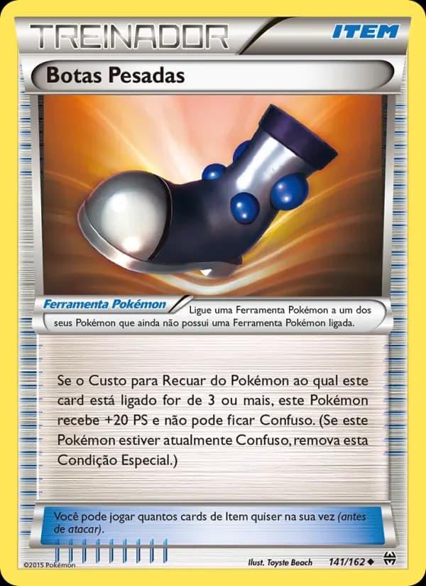 Botas Pesadas, carta 141 de Turbo Revolução