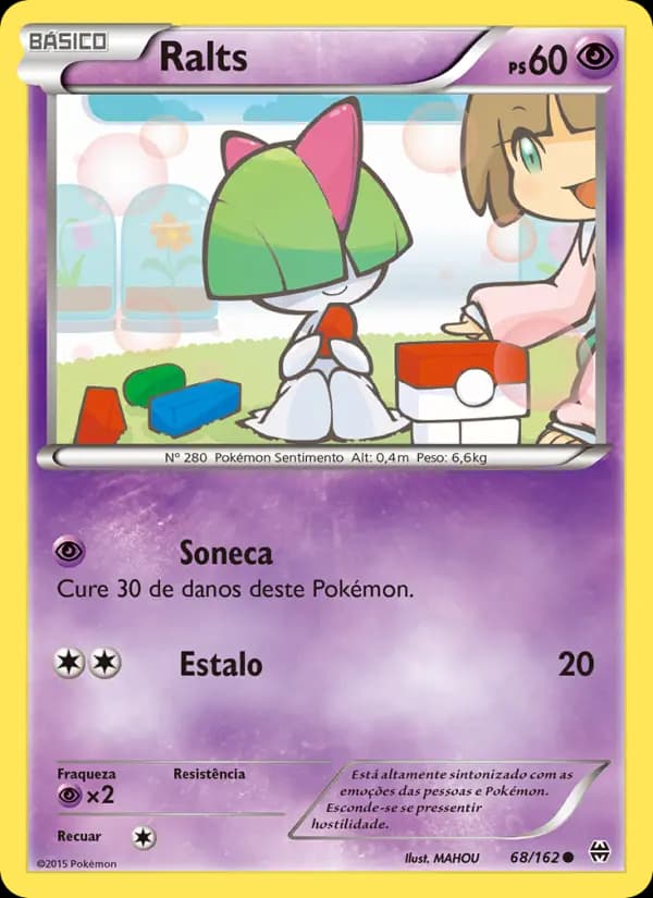 Ralts, carta 68 de Turbo Revolução