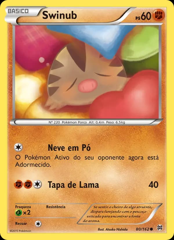 Swinub, carta 80 de Turbo Revolução