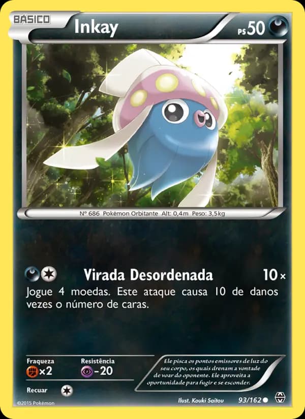 Inkay, carta 93 de Turbo Revolução