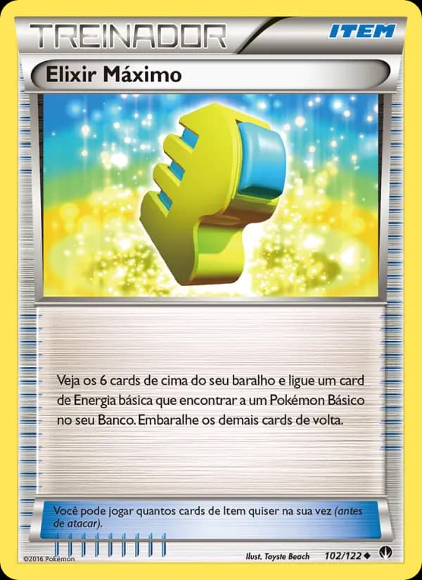Elixir Máximo, carta 102 de Turbo Colisão