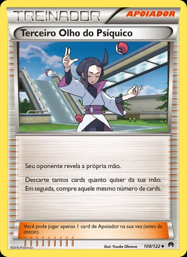 Terceiro Olho do Psíquico, carta 108 de Turbo Colisão
