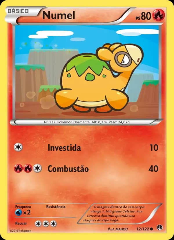 Numel, carta 12 de Turbo Colisão