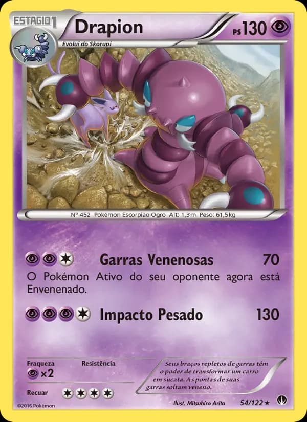 Drapion, carta 54 de Turbo Colisão