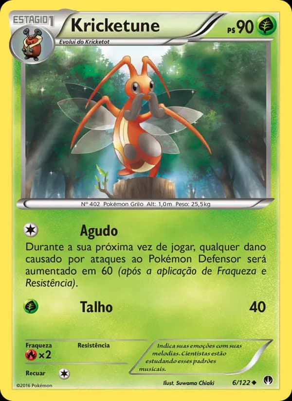 Kricketune, carta 6 de Turbo Colisão
