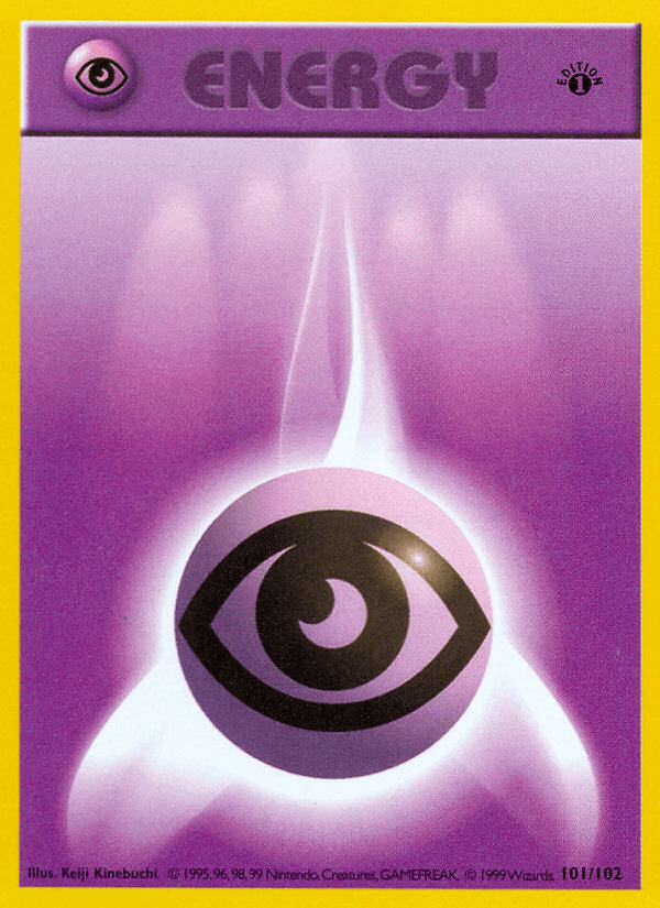Psychic Energy, carta 101 de Base Set