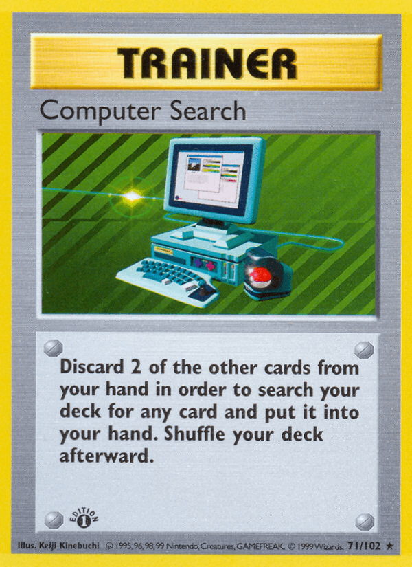 Computer Search, carta 71 de Base Set