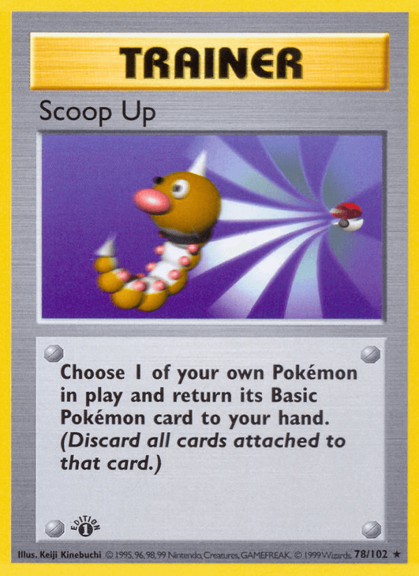 Scoop Up, carta 78 de Base Set