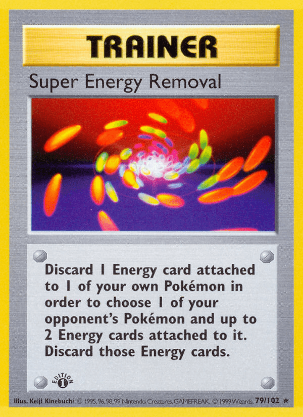 Super Energy Removal, carta 79 de Base Set