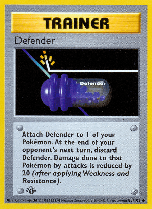 Defender, carta 80 de Base Set