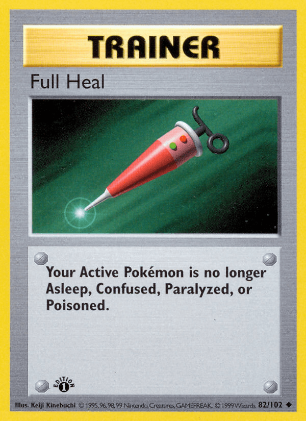 Full Heal, carta 82 de Base Set