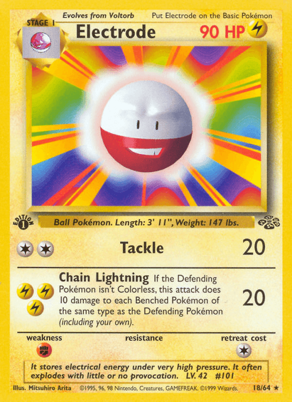 Electrode, carta 18 de Jungle