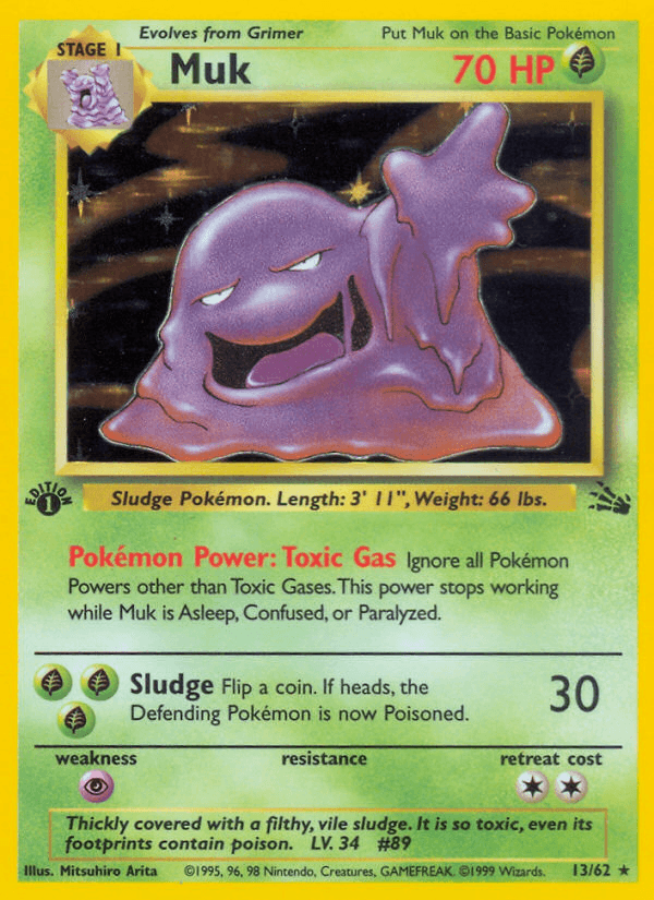 Muk, carta 13 de Fossil