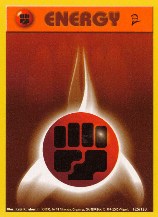Fighting Energy, carta 125 de Base Set 2