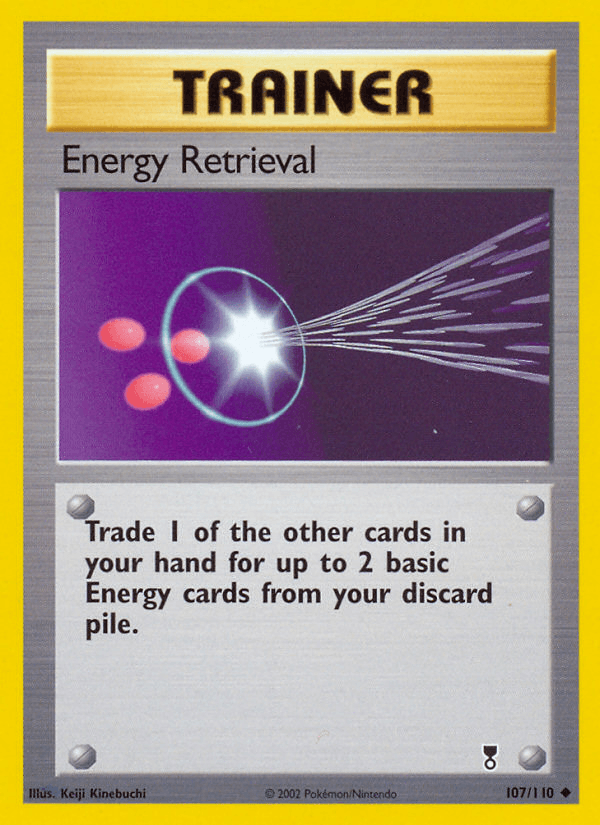 Energy Retrieval, carta 107 de Legendary Collection