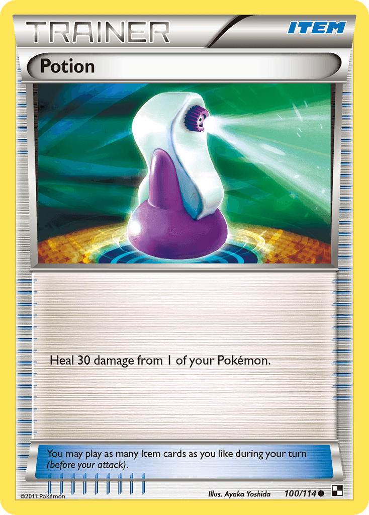 Potion, carta 100 de Black & White