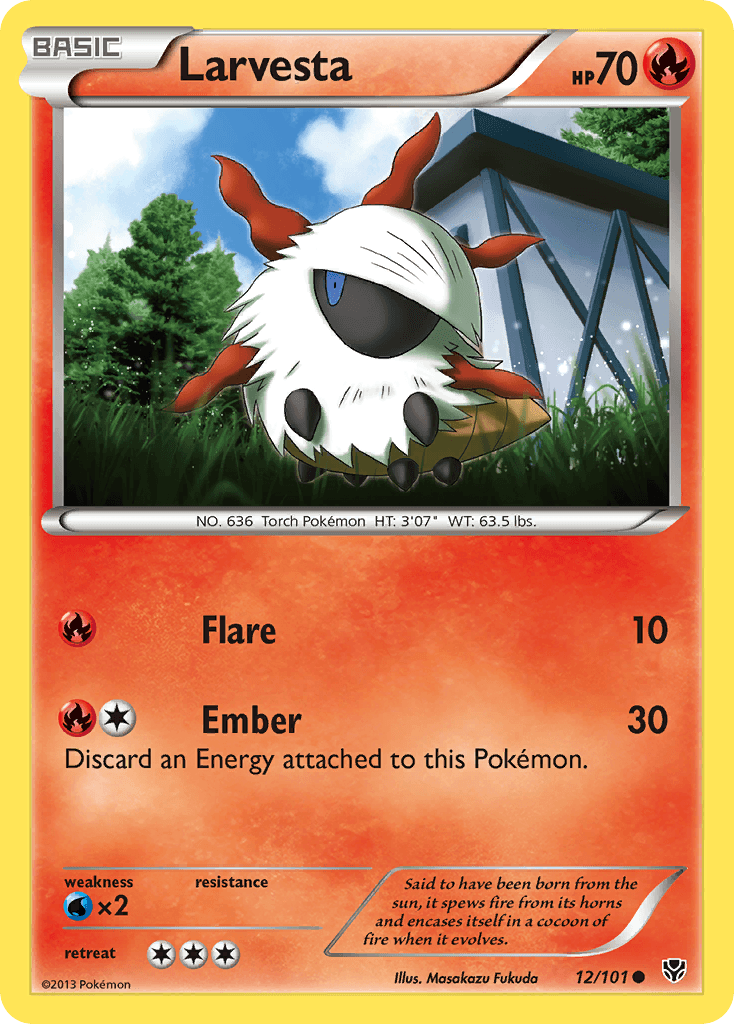 Larvesta, carta 12 de Plasma Blast