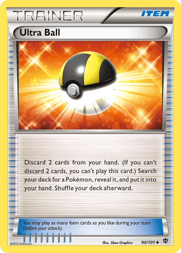 Ultra Ball, carta 90 de Plasma Blast
