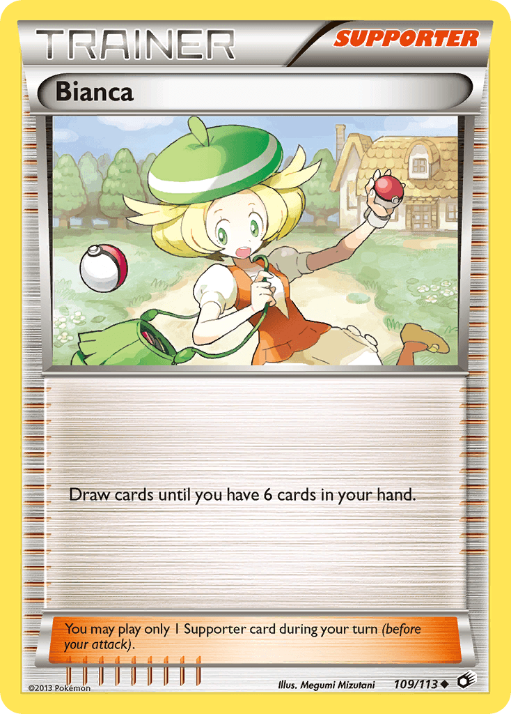 Bianca, carta 109 de Legendary Treasures