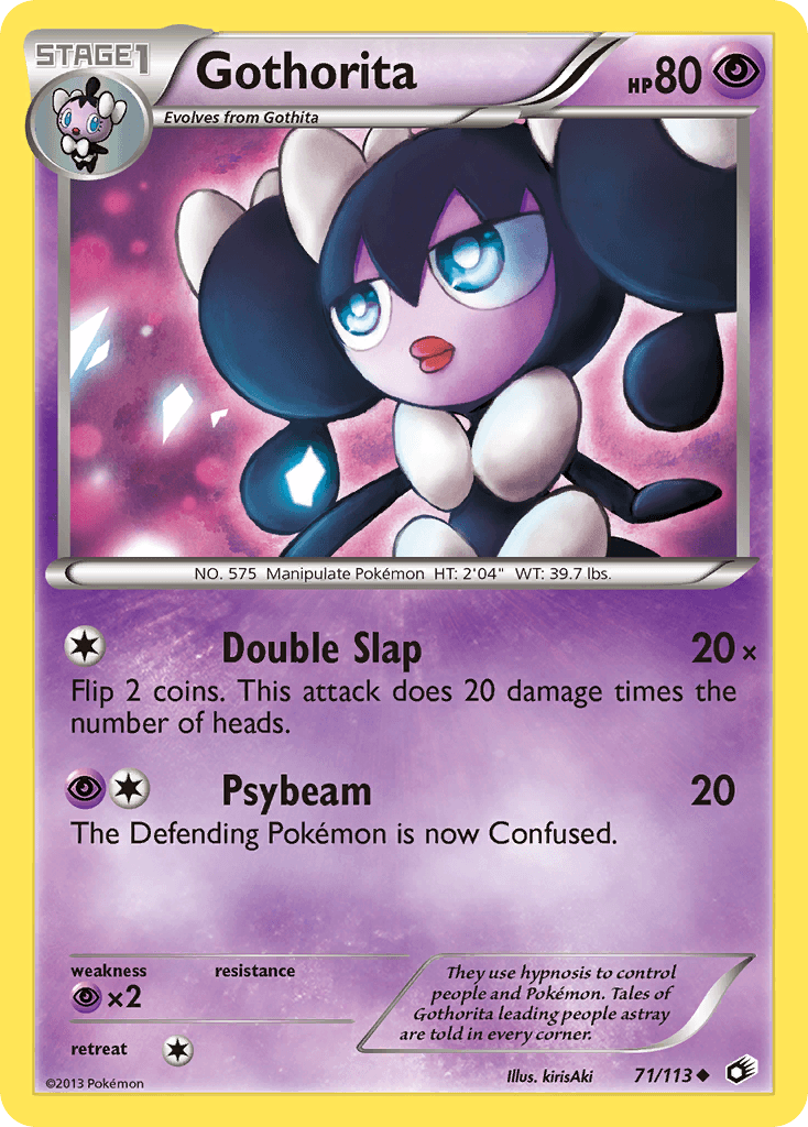 Gothorita, carta 71 de Legendary Treasures