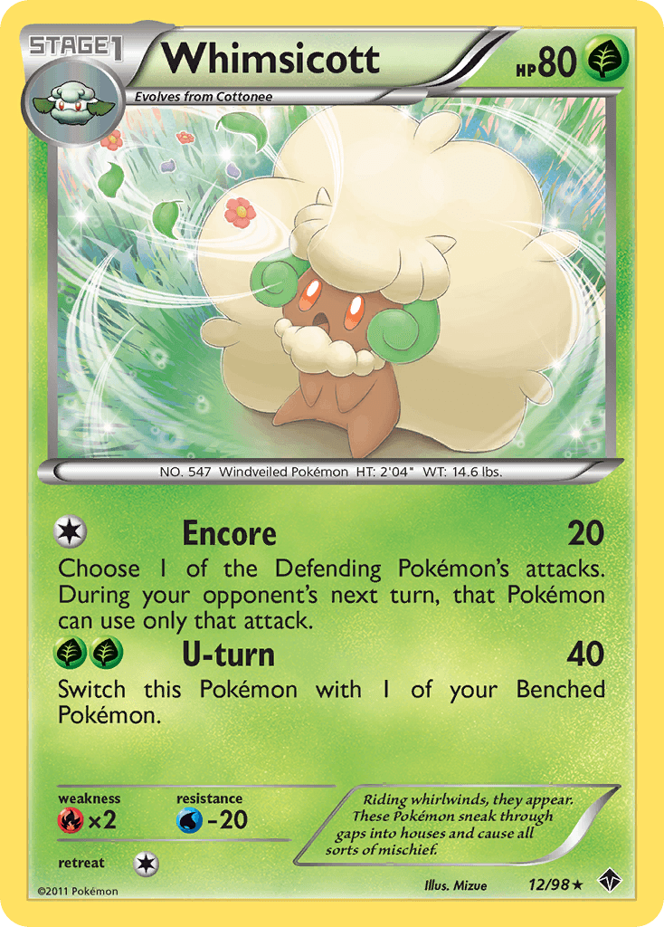 Whimsicott, carta 12 de Emerging Powers