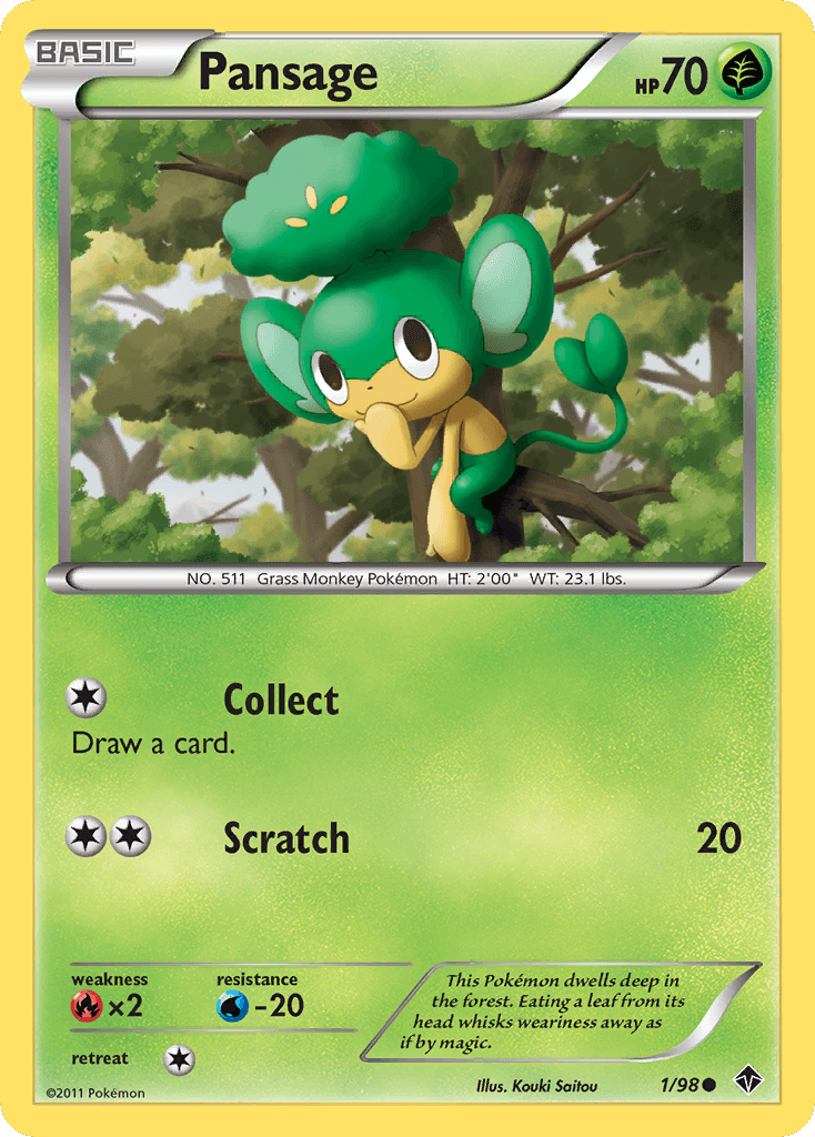Pansage, carta 1 de Emerging Powers