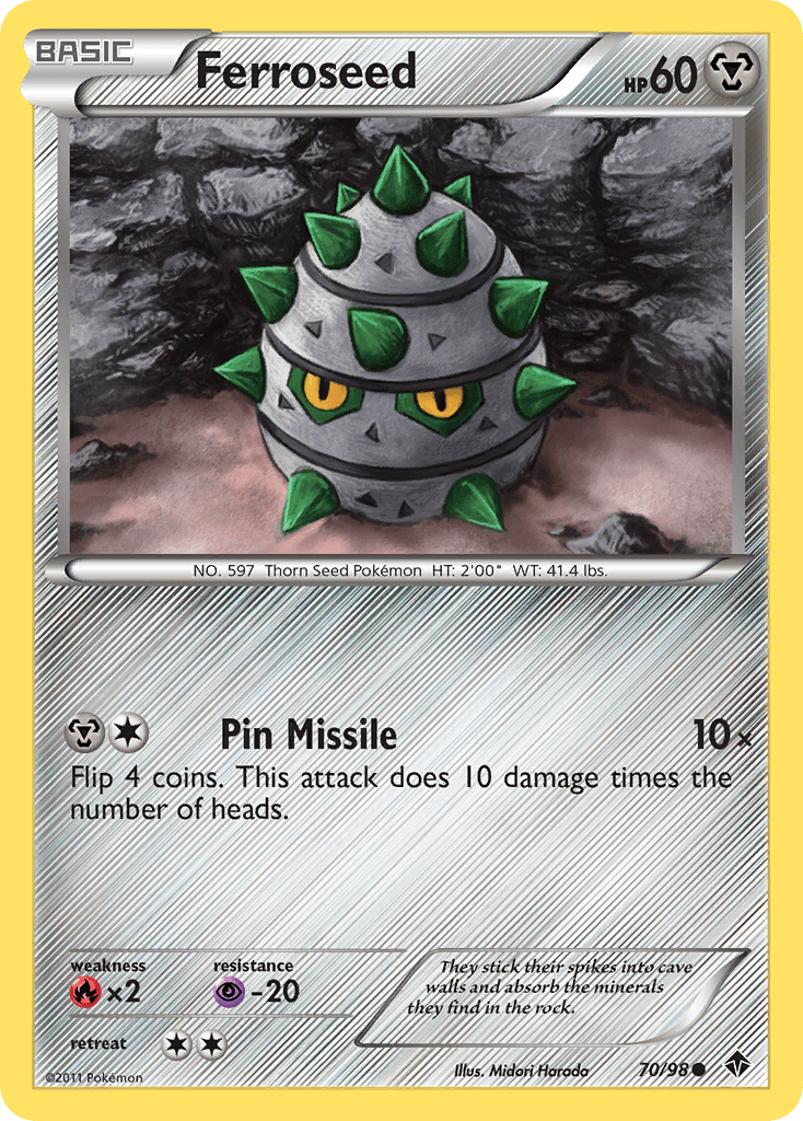 Ferroseed, carta 70 de Emerging Powers