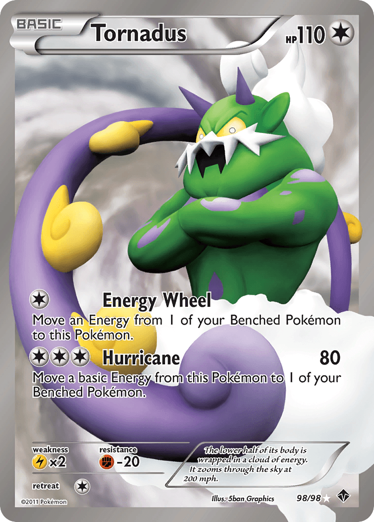 Tornadus, carta 98 de Emerging Powers
