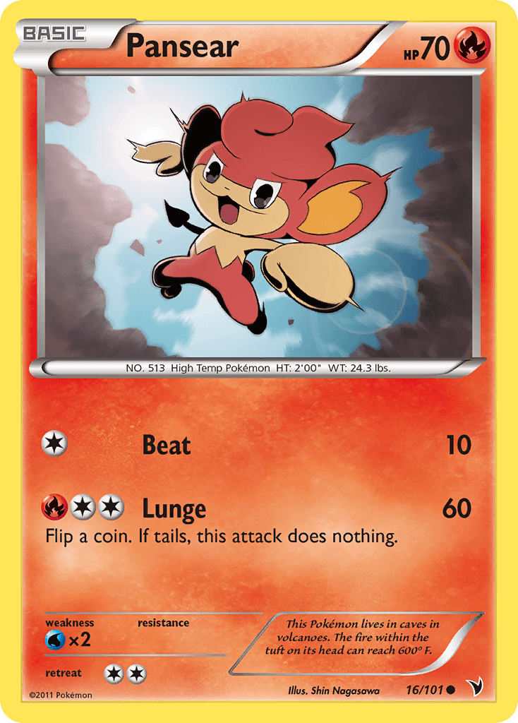 Pansear, carta 16 de Noble Victories