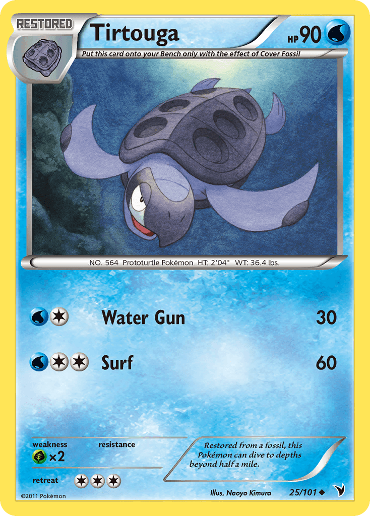 Tirtouga, carta 25 de Noble Victories