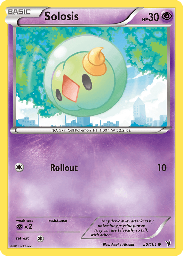 Solosis, carta 50 de Noble Victories